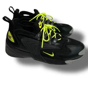 Nike Zoom 2000 2K Volt Green and Black Chunky Sneakers