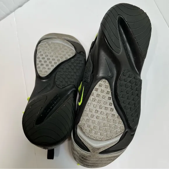 Nike Zoom 2000 2K Volt Green and Black Chunky Sneakers