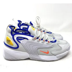 Nike Zoom 2K AO0269-005 Platinum / Bright Crimson Cross Trainers Men's Size 9.5
