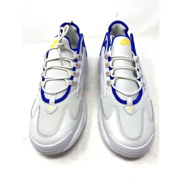 Nike Zoom 2K AO0269-005 Platinum / Bright Crimson Cross Trainers Men's Size 9.5