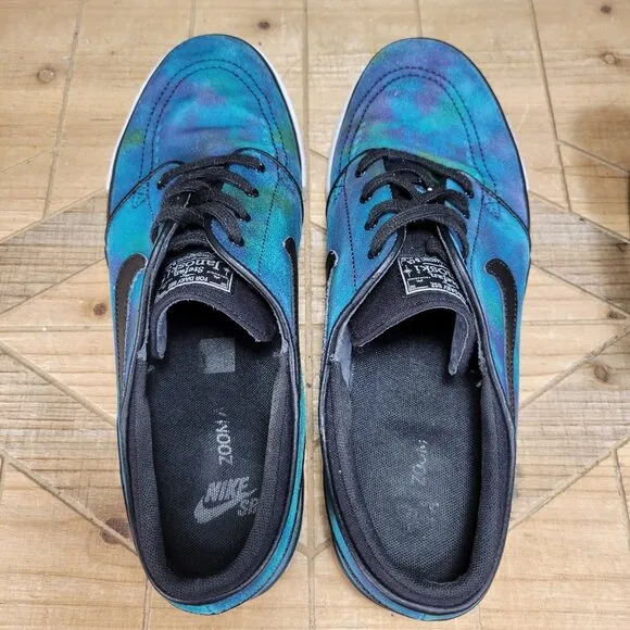 🔥Nike Zoom Air Stefan Janoski Mens 11 Nebula Galaxy SB Shoes Sneaker 707581-909