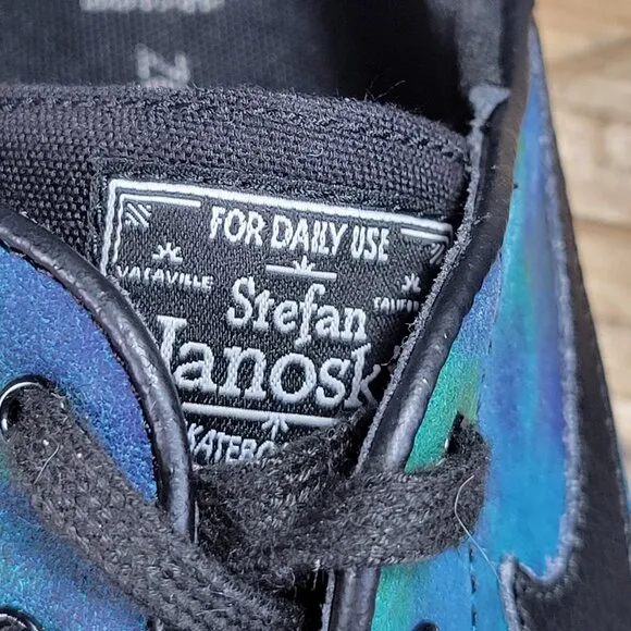 🔥Nike Zoom Air Stefan Janoski Mens 11 Nebula Galaxy SB Shoes Sneaker 707581-909