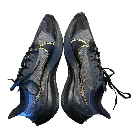 Nike Zoom Gravity Glam Dunk ‘Metallic Gold’ Running Athletic Shoes Sneakers