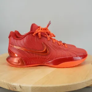 Nike Zoom Lebron XXI Mens Size 10.5 Basketball Shoes Bright Crimson Gym Red NEW