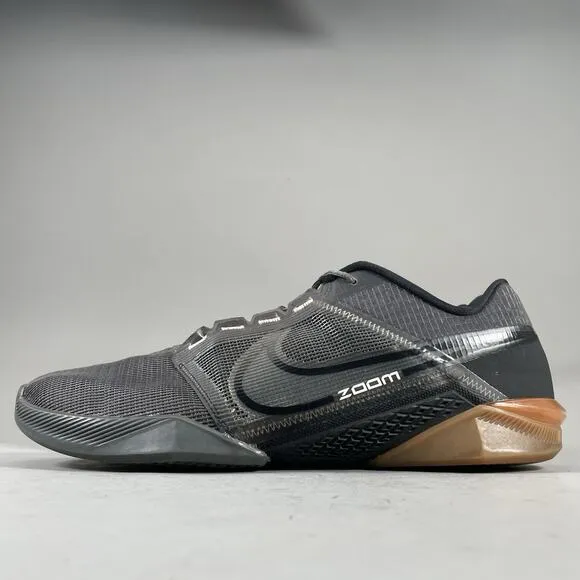 Nike Zoom Metcon Turbo 2 Men’s 13 Iron Grey Black Gum Athletic Shoes Gym Sneaker