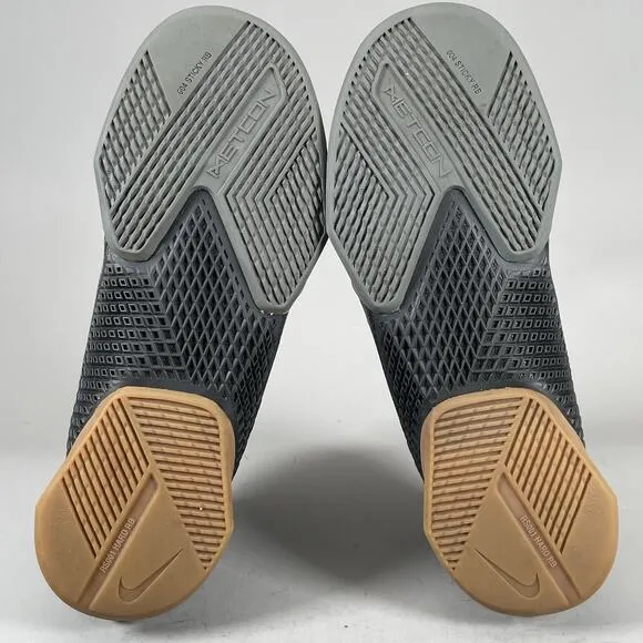 Nike Zoom Metcon Turbo 2 Men’s 13 Iron Grey Black Gum Athletic Shoes Gym Sneaker