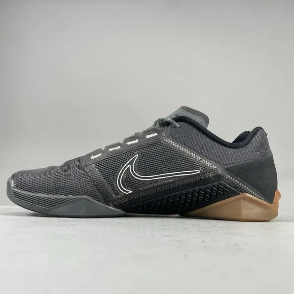 Nike Zoom Metcon Turbo 2 Men’s 13 Iron Grey Black Gum Athletic Shoes Gym Sneaker