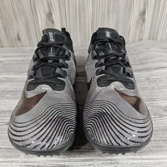 Nike Zoom Victory Waffle 5 Cross Country Shoes Black/Silver - Men's Size 15 NEW