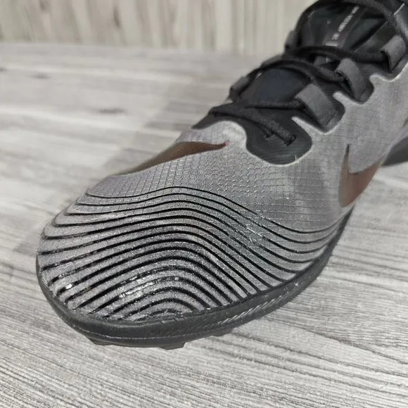 Nike Zoom Victory Waffle 5 Cross Country Shoes Black/Silver - Men's Size 15 NEW