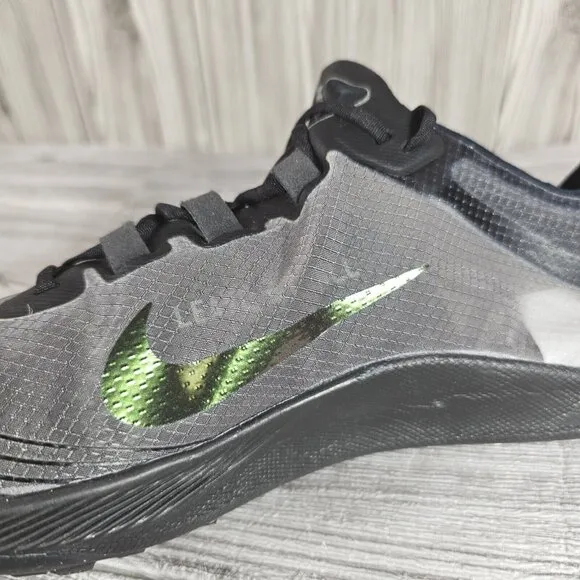 Nike Zoom Victory Waffle 5 Cross Country Shoes Black/Silver - Men's Size 15 NEW