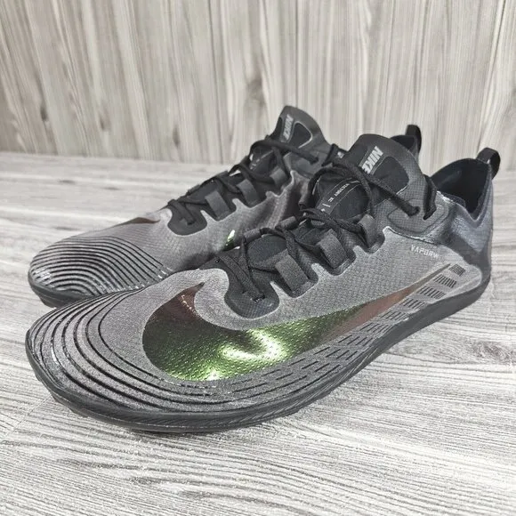 Nike Zoom Victory Waffle 5 Cross Country Shoes Black/Silver - Men's Size 15 NEW