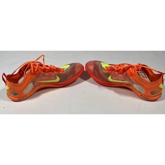 Nike Zoom Victory Xc 5 Cross Country Shoes US7 Total Orange AJ0847-801 NO SPIKES