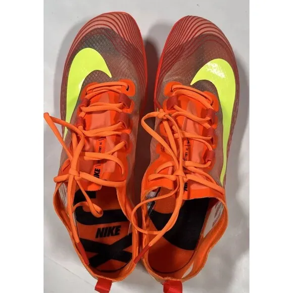Nike Zoom Victory Xc 5 Cross Country Shoes US7 Total Orange AJ0847-801 NO SPIKES