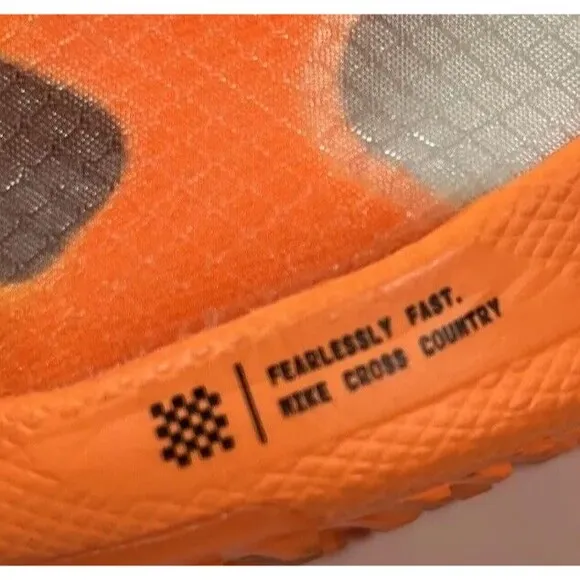 Nike Zoom Victory Xc 5 Cross Country Shoes US7 Total Orange AJ0847-801 NO SPIKES