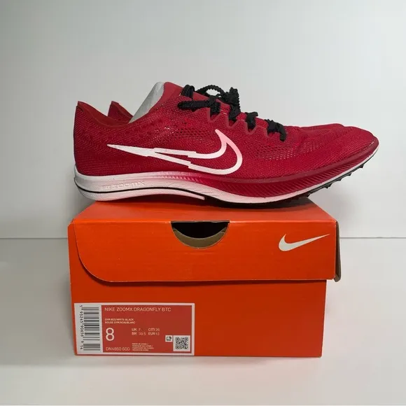 Nike ZoomX Dragonfly BTC Track Shoes Mens 8 Womens‎ 9.5 Red New DN4860-600