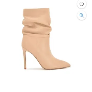 Nine West Jenn Leather Heeled Boots, Mid-calf
