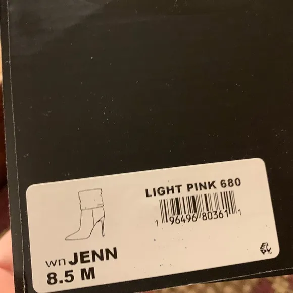Nine West Jenn Leather Heeled Boots, Mid-calf