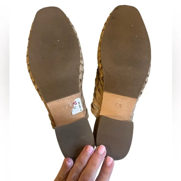 Nisolo Women's All-Day Woven Heeled Mule