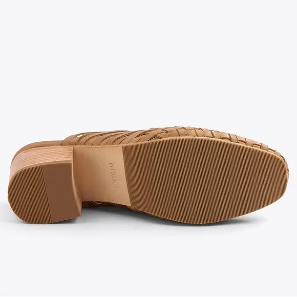 Nisolo Women's All-Day Woven Heeled Mule
