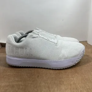 No Bull Trainer Men Size 11.5 White Low Top Superfabric Gym Shoes Sneakers