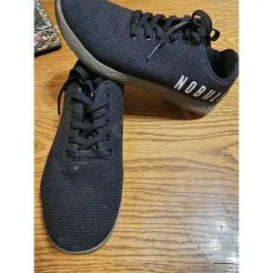 Nobull Black Crossfit Athletic Sneakers Shoes Unisex Women's Size 10 Men's 8.5