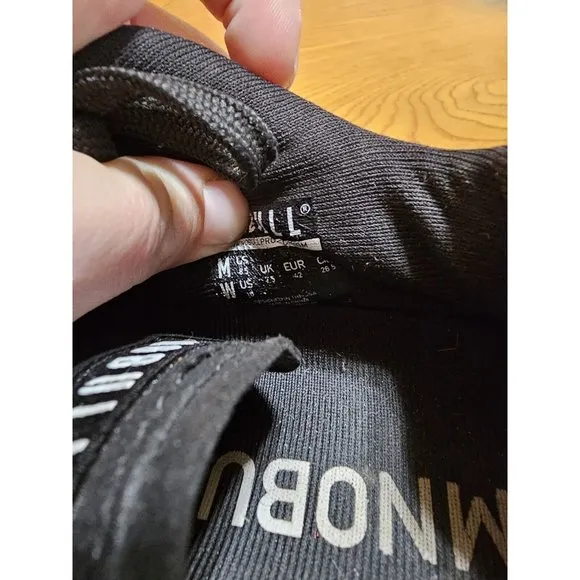 Nobull Black Crossfit Athletic Sneakers Shoes Unisex Women's Size 10 Men's 8.5