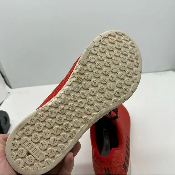 NoBull Heather Trainer Mens 9 Red Cross Training Shoes Sneaker CrossFit Athletic