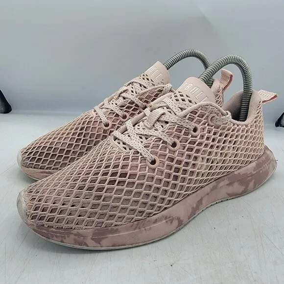 NOBULL Mesh Runner Womens 6.5 Pink Camo Sneaker Shoes Training Gym Casual Fit