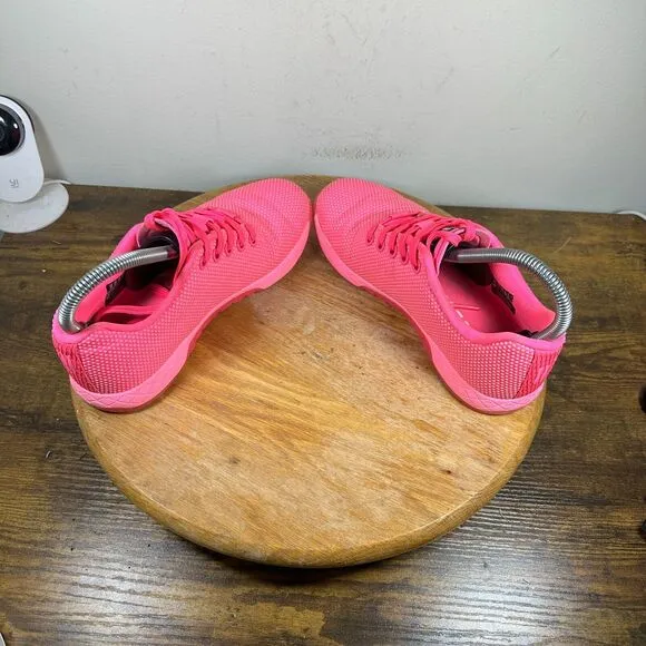 Nobull Neon Pink‎ Outwork Trainer Cross Fit Athletic Shoes Women's Size 6