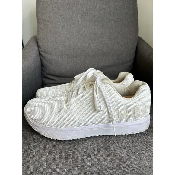 Nobull Outwork Superfabric Mens 12 Crossfit Gym Shoes Sneakers Athletic White