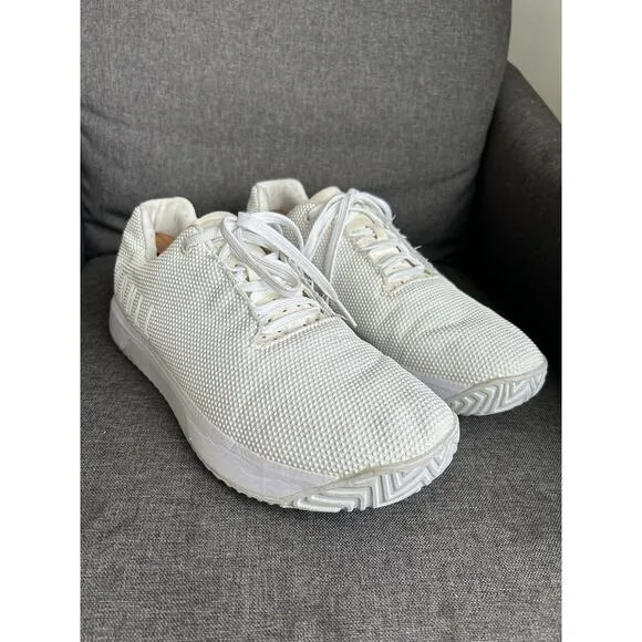 Nobull Outwork Superfabric Mens 12 Crossfit Gym Shoes Sneakers Athletic White