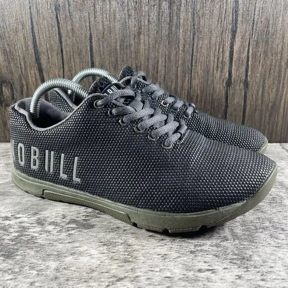 NOBULL Outwork Trainer Shoes Mens 5 Women's 6.5 Black Gym Crossfit Run