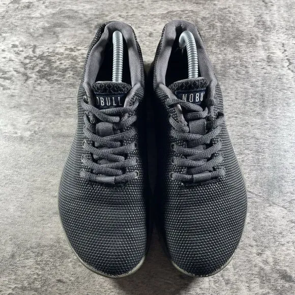 NOBULL Outwork Trainer Shoes Mens 5 Women's 6.5 Black Gym Crossfit Run