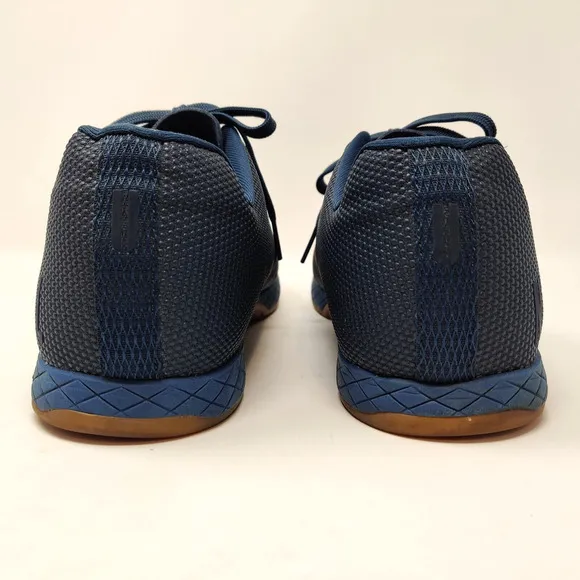 NOBULL Outwork Trainers MENS 13.5 Navy Blue Gum Sole Sneaker Shoes Gym Workout