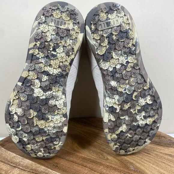 NOBULL Outwork Womens Beige Camo Size 8 High Top Gym Athletic Training Shoes