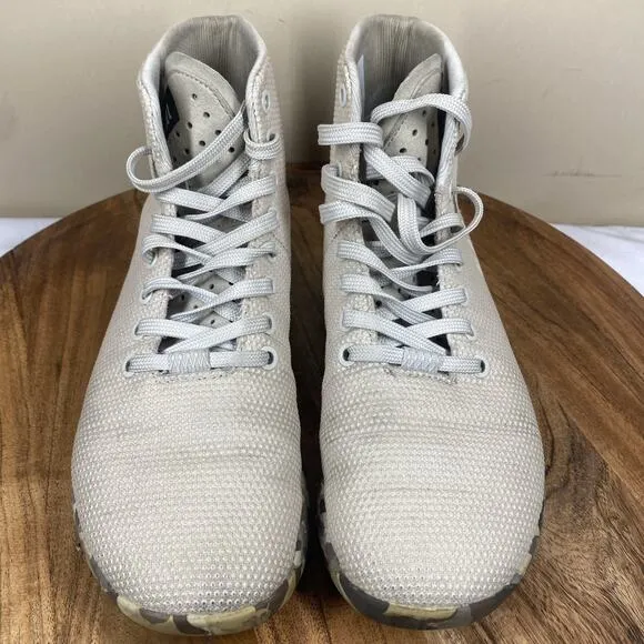 NOBULL Outwork Womens Beige Camo Size 8 High Top Gym Athletic Training Shoes