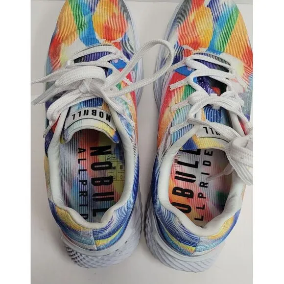 NOBULL  Pride Moves Allday Ripstop Shoes‎  Men's 6.5 Women's 8 Running Sneakers