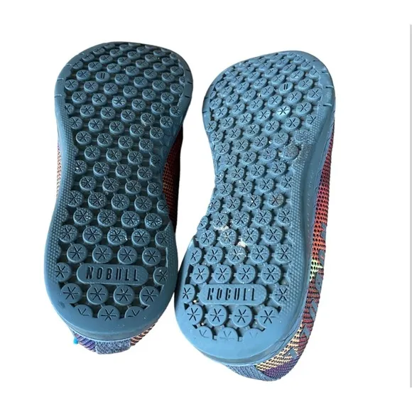 Nobull Rainbow Dot Trainer Gym Shoes Size Women’s 6.5 Men’s 5