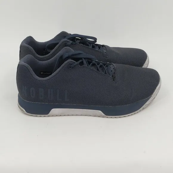 NoBull Superfabric Trainer Cross Training Shoes Blue Men's 13