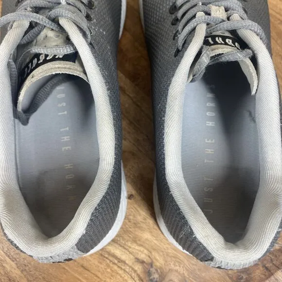 NOBULL SuperFabric Trainers Womens Grey Size 9 Athletic Gym Training Shoes