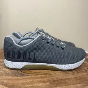 NOBULL SuperFabric Trainers Womens Grey Size 9 Athletic Gym Training Shoes