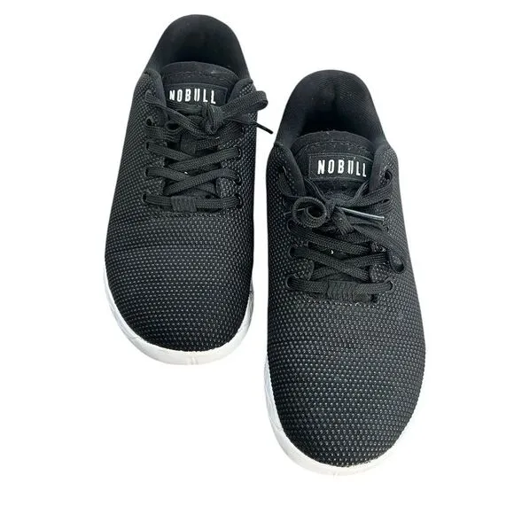 NOBULL Women’s Training Shoes - Black Upper White bottom, Size 8, EUC worn 2-3x