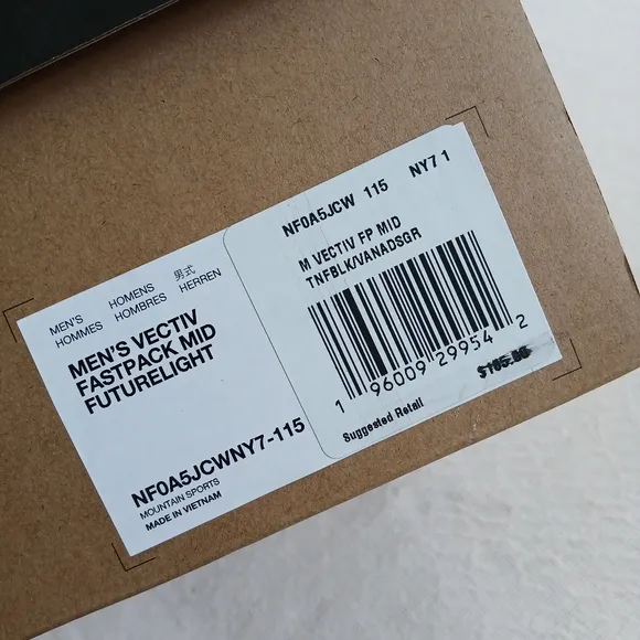 northface ♡ fast pack super light vectiv boots