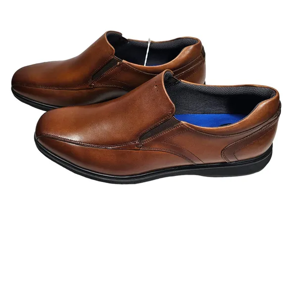 Nunn Bush Kore Pro Men's Leather Slip-On Shoes Size 13M NIB