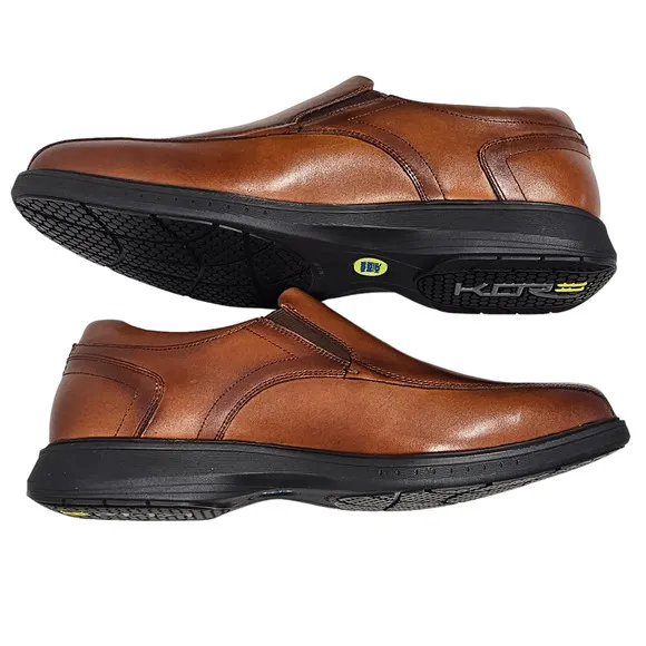Nunn Bush Kore Pro Men's Leather Slip-On Shoes Size 13M NIB