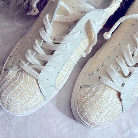 NWOB $125 Dolce Vita Zina Raffia Sneaker