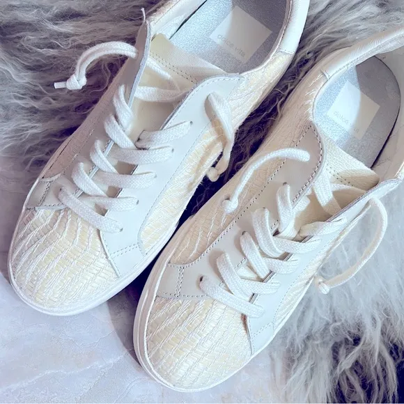 NWOB $125 Dolce Vita Zina Raffia Sneaker