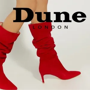 NWOB $240 Slouch Pointed Toe Boot (Women) Dune London