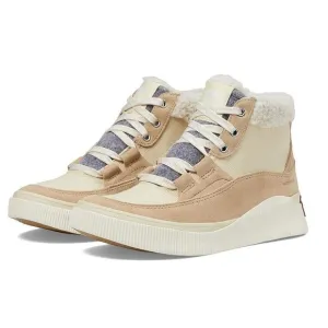 NWOB SOREL Womens Out 'N About Cozy Sneaker Boots Tawny Buff High Top Cream 9