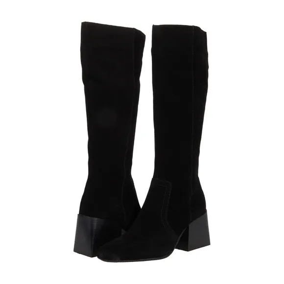 NWOT Blondo Tessa Waterproof Black Suede Boots (size 8.5)